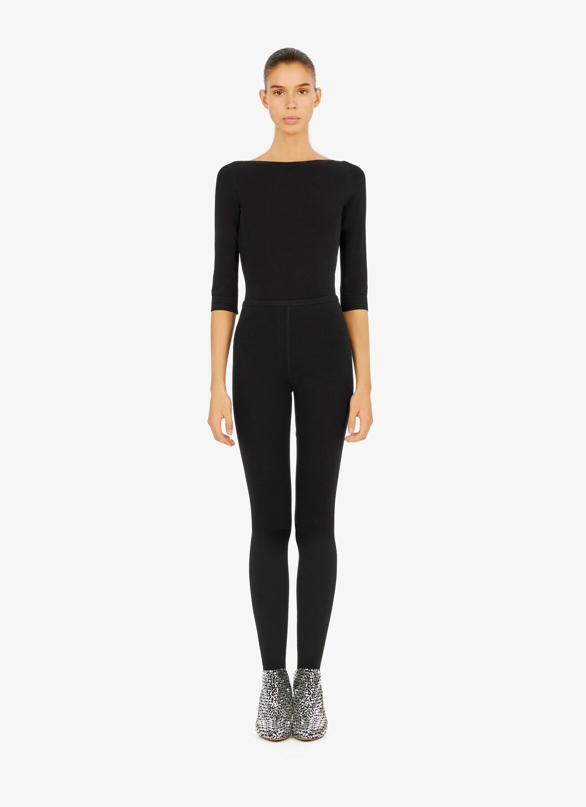 Low Boots ALAÏA BLACK LOW BOOTS